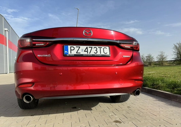 Mazda 6 cena 93000 przebieg: 55000, rok produkcji 2019 z Warszawa małe 106